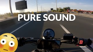 QUICK SLEX RUN  RAW AUDIO  POV  TRIDENT 660  QUICKSHIFTER  TEC FANG EXHAUST [upl. by Eudo741]