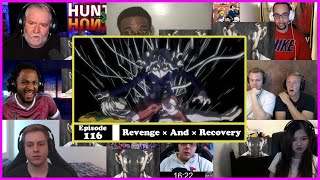 Hunter x Hunter Episode 116 Reaction Mashup ハンター×ハンター 第116話 [upl. by Rennerb988]