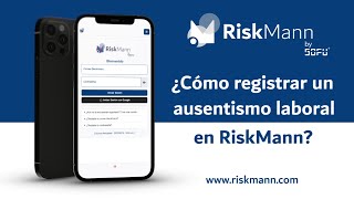 ¿Cómo registrar un ausentismo laboral en RiskMann [upl. by Adneram]