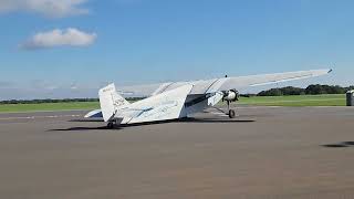 Ford TriMotor Flight Experience – Statesville North Carolina taxiing 9282024 [upl. by Idoux]