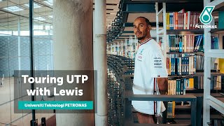 Lewis Hamilton Tours Universiti Teknologi PETRONAS [upl. by Savvas]