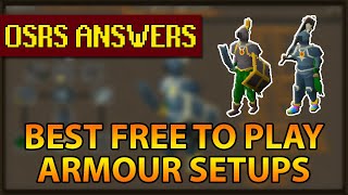 OSRS Answers  Whats the best F2P setups Mage  Range  Melee [upl. by Aranat]