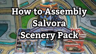 How to Assembly Salvora Technopole Scenery Pack by Corvus Belli [upl. by Deland261]