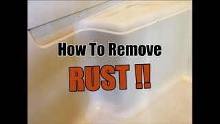 How To Remove Rust Stains From Shower  Clean With Confidence [upl. by Reisfield821]