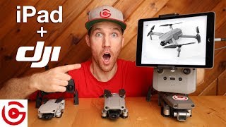 How to use iPad with DJI MAVIC 2  MAVIC AIR 2  MAVIC MINI [upl. by Ecyar779]