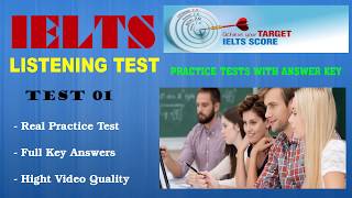 IELTS Listening Practice Tests with Answers and PDF File  Test 01 [upl. by Doug]