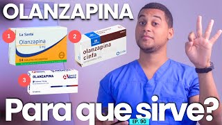 OLANZAPINA PARA QUE SIRVE  3 COSAS [upl. by Hbaruas554]