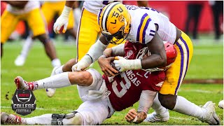 LSU Tigers vs Arkansas Razorbacks  2020 College Football Highlights [upl. by Lytsirk407]