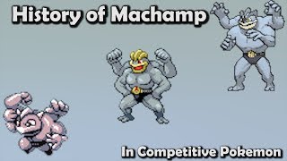 How GOOD was Machamp ACTUALLY  History of Machamp in Competitive Pokemon Gen 16 [upl. by Eirrek358]