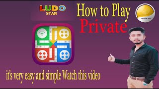 Ludo Star 2 How to Play Private With Your Friends its very Easy [upl. by Llevart]