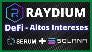 👉 Tutorial RAYDIUM ➕ SOLLET wallet ✅ DeFi y Yield Farming en Solana ➕ Análisis RAY token [upl. by Oiratnom358]