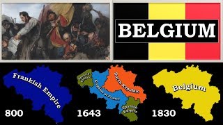 History of Belgium since 57 BC  Every Year [upl. by Sidon924]