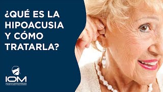 👂 ¿Qué es la hipoacusia o sordera y cómo tratarla adecuadamente [upl. by Sivek616]