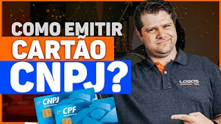 COMO EMITIR O CARTÃO CNPJ [upl. by Ahsemal]