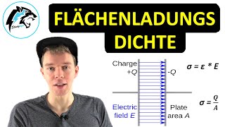 Flächenladungsdichte amp Elektrische Feldstärke  Beispiel Kondensator [upl. by Kohl]