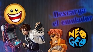 Descarga el emulador de Neo Geo para pc con todas las roms [upl. by Sokram]