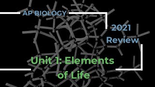 AP Biology Unit 1 Review [upl. by Dmitri]