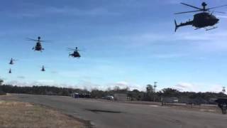 Air Cavalry Charge  OH58D Kiowa Warriors 117 CAV 2016 [upl. by Yoong691]