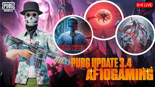 Lets Explore PUBG MOBILE New Update 34 With  AF10GAMING  pubgmobile bgmi shortsfeed [upl. by Anitsyrhk]