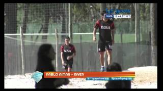 Pablo Aimar sobre su regreso a River quotNo quise usar al club de enfermeríaquot [upl. by Enitnelav]