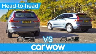 Volvo XC60 2018 D5 vs D4 review  Head2Head [upl. by Ellicott]