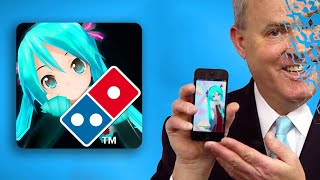 Dominos App feat Hatsune Miku The ad that vanished from YouTube [upl. by Ardnaxela]