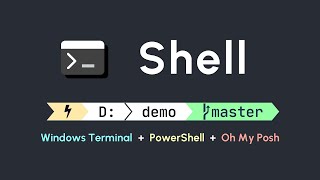 Python入門  工具篇  Shell定制  Windows Terminal  PowerShell  Oh My Posh殼層終端教學廣東話60fps [upl. by Elohcim]