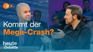 Finanzcrash bis spätestens 2023 Schlagabtausch zwischen Ökonomen  maybrit illner [upl. by Jilleen]