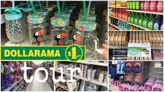 DOLLARAMA TOUR FULL STORE [upl. by Ahnavas]