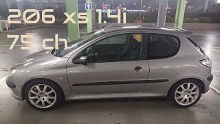 206 Présentation PEUGEOT 206 14i 75ch [upl. by Chesna]