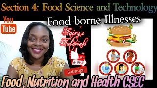 Foodborne Illnesses  Food Infections Vs Food Intoxication l Food Nutrition and Health CSEC [upl. by Eolande]