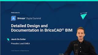 Detailed Design and Documentation in BricsCAD BIM [upl. by Intyre345]