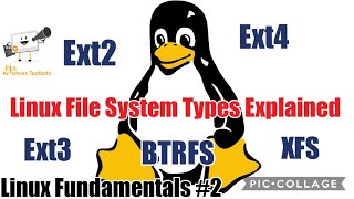 Linux File System Types Explained  Ext2Ext3Ext4XFSBTRFS  Linux Fundamentals 2 [upl. by Kentiga513]