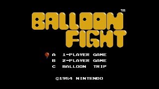 FC『バルーンファイト』1周クリア248本目【BALLOON FIGHT】 [upl. by Stiegler106]