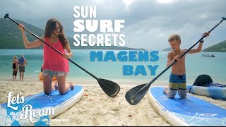 Magens Bay Sun Surf and Secrets  Lets Roam US Virgin Islands [upl. by Shaw]