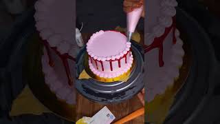 Marvino colour ৰে এটা cake design cakes reels shorts viralvideo video [upl. by Traci]