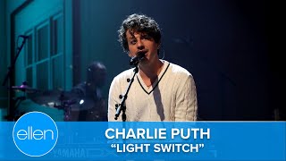 Charlie Puth Performs Light Switch [upl. by Karoly814]