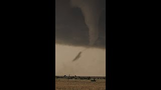 Stunning Tornado Video Over Northern Texas [upl. by Ivonne]