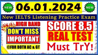 IELTS LISTENING PRACTICE TEST 2024 WITH ANSWERS  06012024 [upl. by Heshum662]