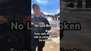 Manitoulin Police are called to discuss citizens attitude policeharassment shortvideo police [upl. by Blayne]