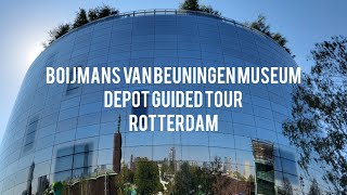 4K Video Rotterdam Depot Depot Boijmans Van Beuningen Museum Guided Depot Tour [upl. by Eta]