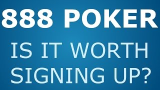 888 Poker Review  Is it the best online poker room [upl. by Otsuj737]