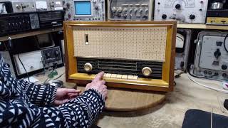 Polish Goplana Tube Radio Video 1  Checkout and Powerup [upl. by Ferdy]