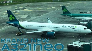 Aer Lingus A321neo Brand New Business Class  Dublin to London Heathrow  Flight Review [upl. by Nosae931]