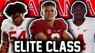 The 2022 ALABAMA FRESHMAN CLASS is ELITE [upl. by Hanan]