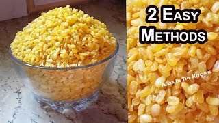 Crispy Moong Dal Namkeen Recipe  How to Make Moong Dal Namkeen  Aliza In The Kitchen [upl. by Einial]