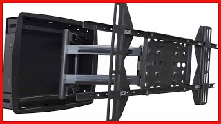 Monoprice Recessed FullMotion Articulating TV Wall Mount Bracket  for TVs 42in to 63in Max Weight [upl. by Bronnie]