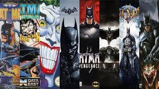 The Evolution of BATMAN Games 19862021 [upl. by Enerual]