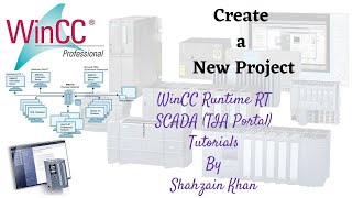 WINCC RT SCADA  Tutorial 1  Create Project Intro [upl. by Hanson]