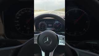 2018 Mercedes CLS 400d Acceleration on Highway [upl. by Namsu]